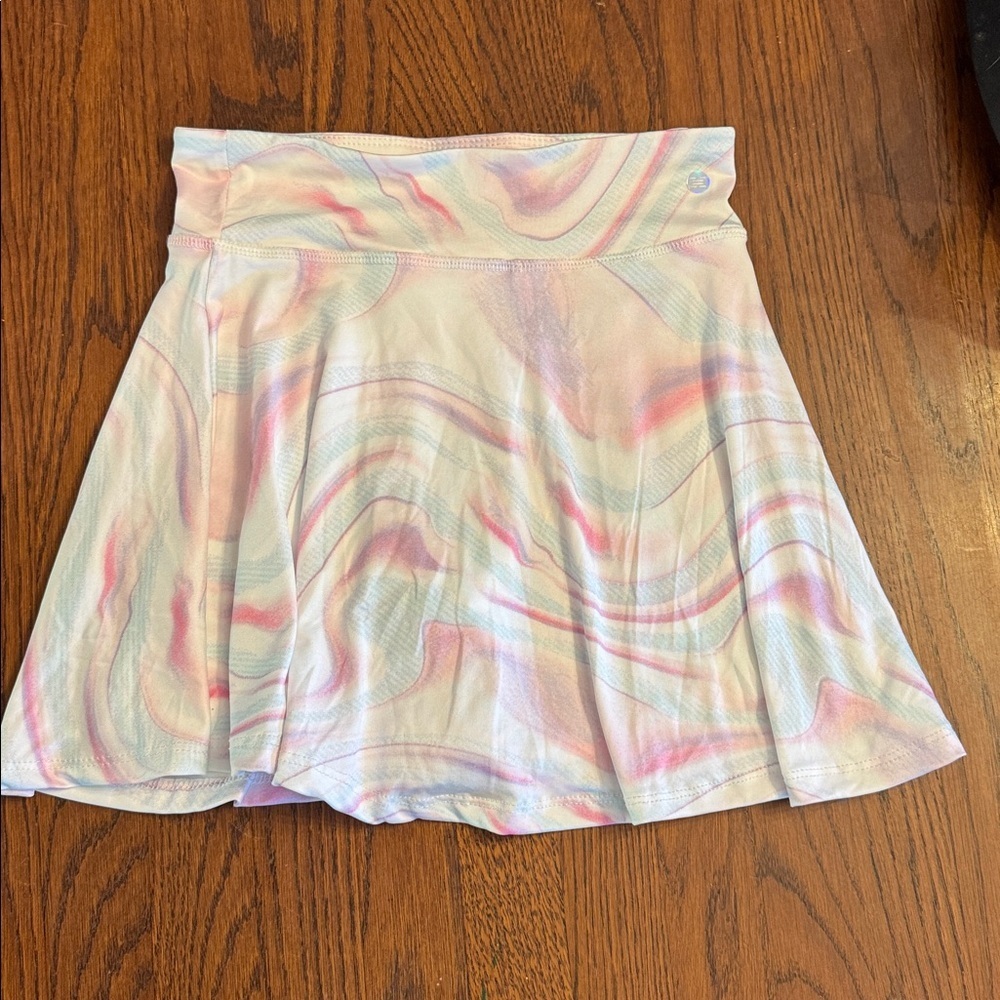 RBX Girls Pastel Patterned Skort size medium (10/12)